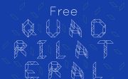 Quadrilateral – Free Font