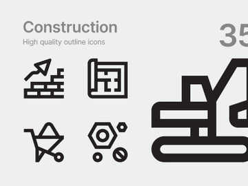 Construction icons preview picture