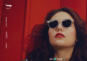 Sunglasses Web Landing Page