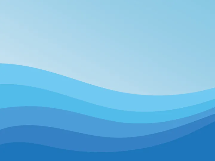Wave blue water wallpaper background vector