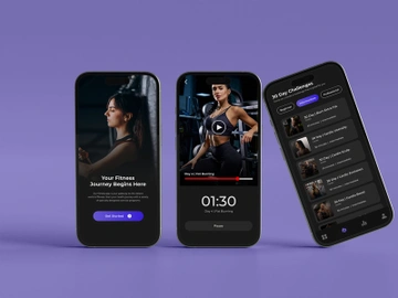 Corefit - Gym App UI preview picture