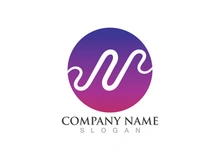 Sound wave equalizer logo vector