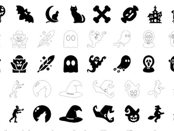 Halloween Icon Set preview picture