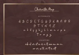 Clatterson - Monoline Script