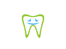 Dental logo Template vector illustration