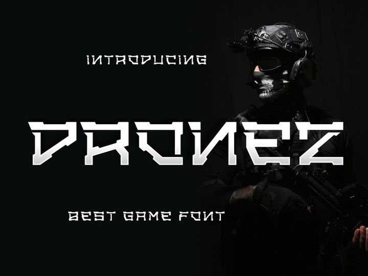 Dronez Font
