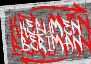 Amperas - Graffiti Font