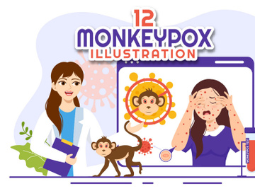 12 Monkeypox Outbreak Illustration preview picture