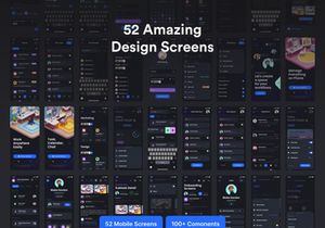 TaskEz Productivity App iOS UI Kit