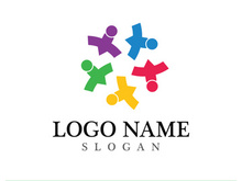 Community logo and symbol vector icon template