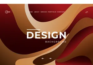 Abstract Background Dynamic Wave Colorful
