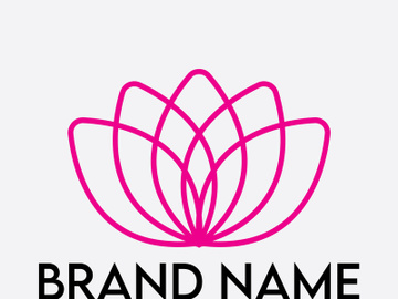 Lotus logo design preview picture