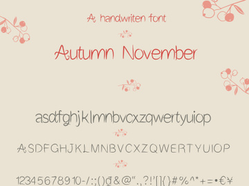 Handwritten font for branding, posters, invitations, social media graphics, and any creative projects preview picture