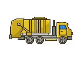 Garbage truck preview picture