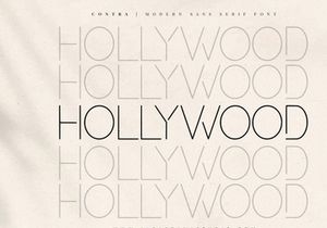 Contra - Modern Sans Serif Font
