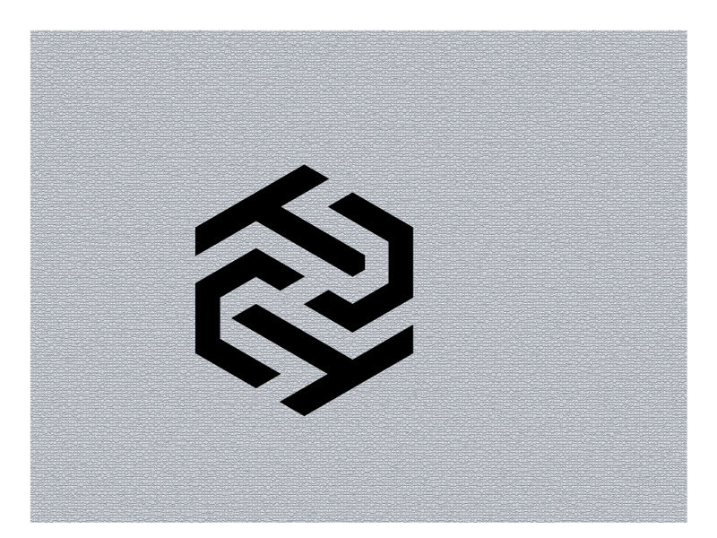 H N D logo design in Adobe illustrator