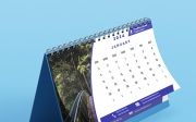 Desk Calendar 2024 Template