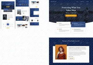 Ford Family Law - Lawyer Landing Page