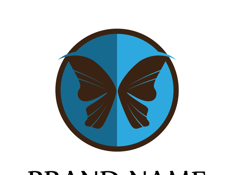 Butterfly logo design