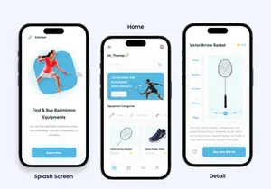 Eminton - Badminton E-Commerce Mobile App