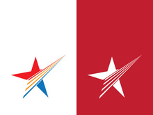 Star icon template vector illustration design