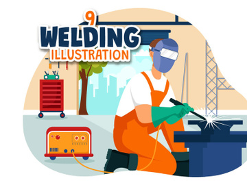 9 Welding Service Illustration preview picture