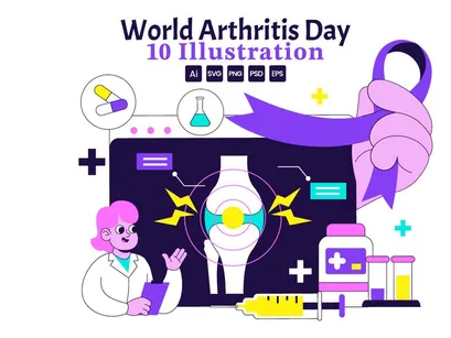 10 World Arthritis Day Illustration