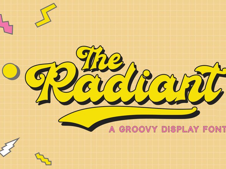Radiant - Groovy Font