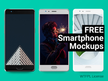 Smartphone Mockups Freebie preview picture