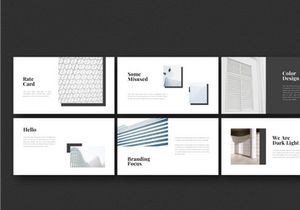Dark Light Google Slide Template