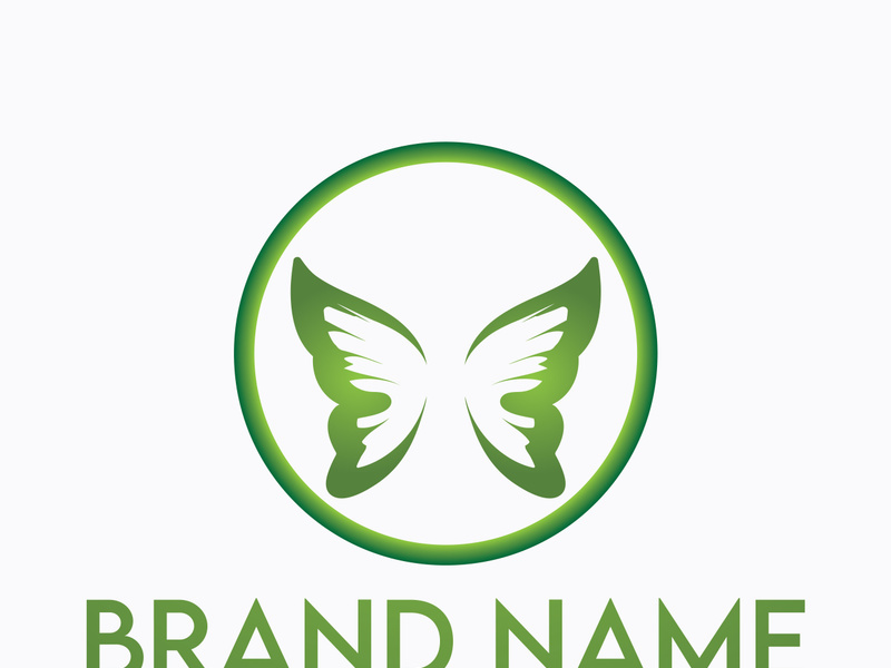 Butterfly logo design