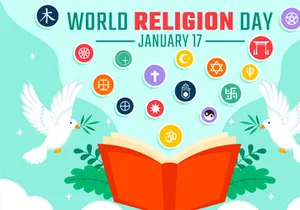 11 World Religion Day Illustration