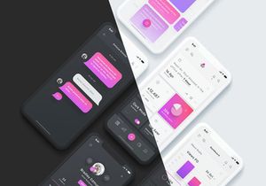 Violett - CRM Dashboard App UI Kit