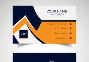 10 Double-sided creative and modern business card template. Vector illustration