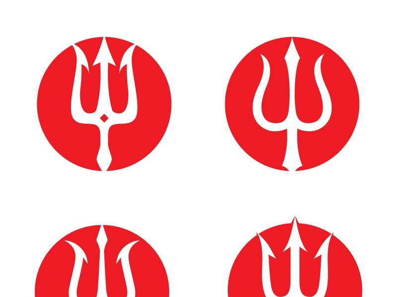 Mystic Trident Emblem Of Power magic trisula