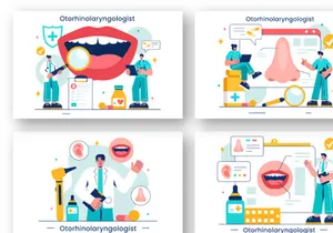 12 Otorhinolaryngologist Illustration