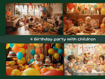 Birthday party with children preview picture