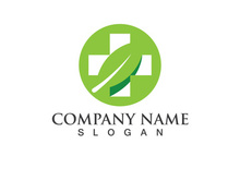 Cross Medical Logo template vector illustration