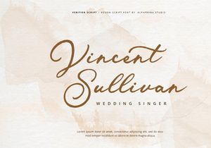 Verified Script - Rough Script Font