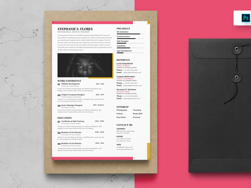 Resume CV Template-86