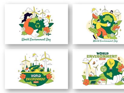 10 World Environment Day Illustration