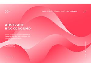 Sophisticated Pink Abstract Waves Background