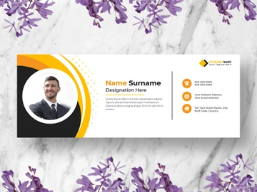 Corporate Email Signature Template Ver-2 preview picture