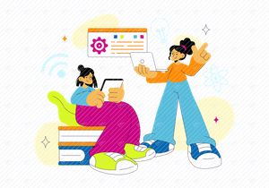 10 Illustrationen zu Frauen in der Technik