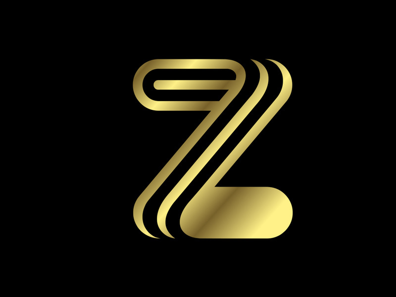 Golden capital letter. Graphic alphabet symbol for logo, Poster, Invitation. vector illustration