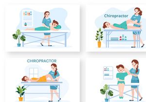 10 Chiropractor Physiotherapy Rehabilitation Illustration