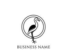 Swan logo and symbol vector