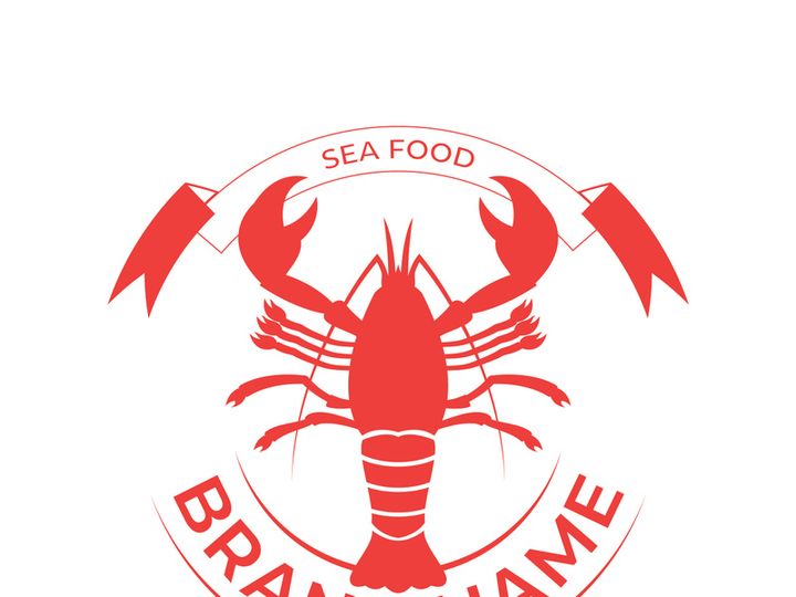Vintage lobster logo