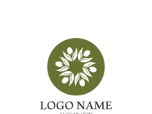 olive icon vector illustration design template