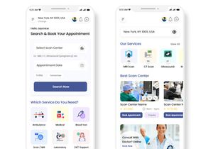 Medical Scancenter and Consulting Mobile App UI Kit